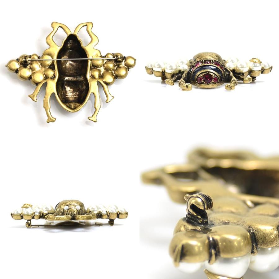 GUCCI（グッチ） ブローチ 蜂 ハチ Bee メタル ゴールド系 : ブランド