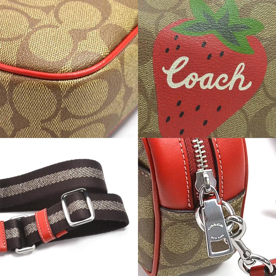 COACH（コーチ） 斜め掛けショルダーバッグ シグネチャー コーティング