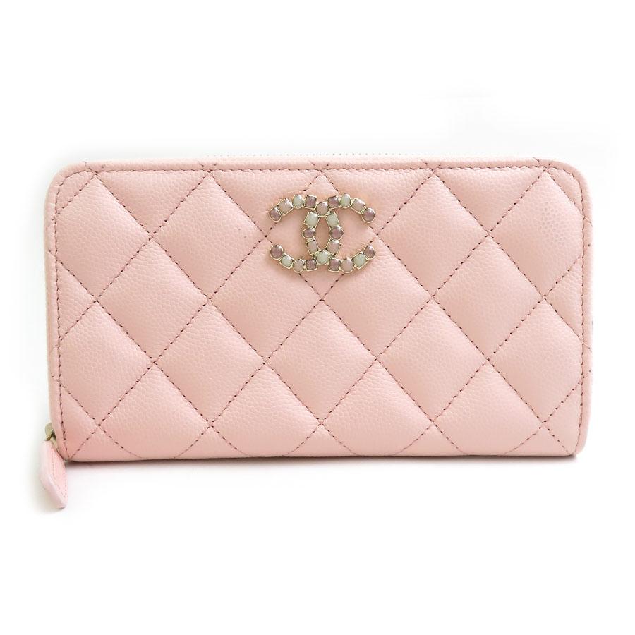 CHANEL（シャネル） ラウンドファスナー長財布 コンパクト長財布