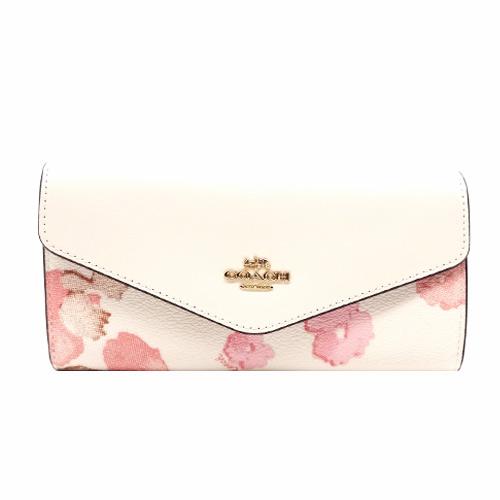 COACH（コーチ） 財布 長財布 新作 新品 フローラルプリント 花柄 二
