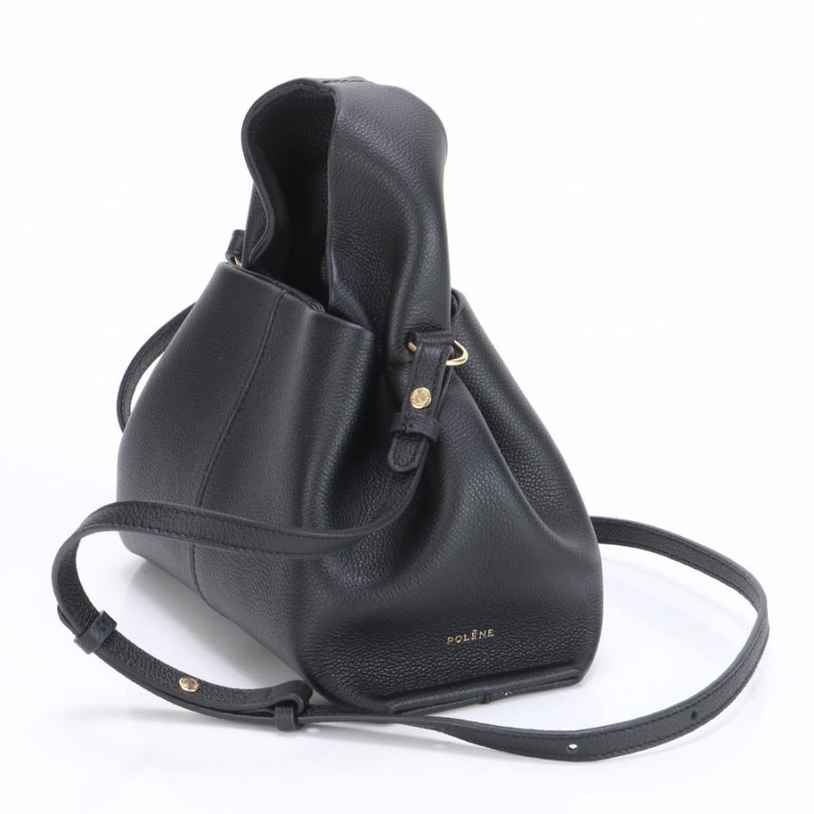未使用 POLENE ポレーヌ ヌメロ ヌフ ミニ レザー 2WAY ショルダー