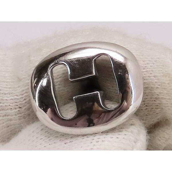 HERMES（エルメス） 美品 HERMES Hロゴ カフス カフスボタン