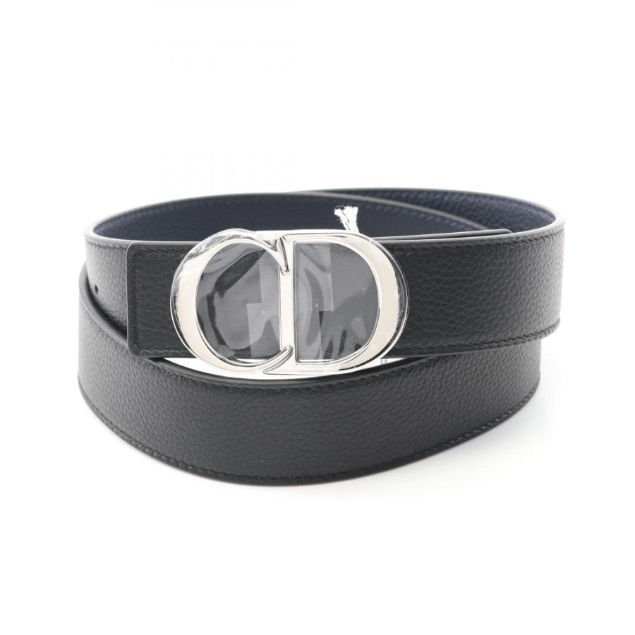 Dior HOMME ディオール・オム CDロゴ ブランドオフ DIOR レザー ベルト