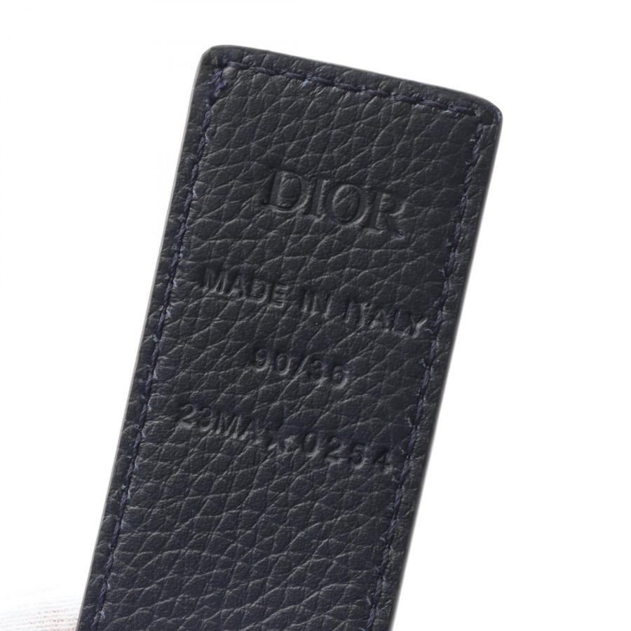 Dior HOMME ディオール・オム CDロゴ ブランドオフ DIOR レザー ベルト