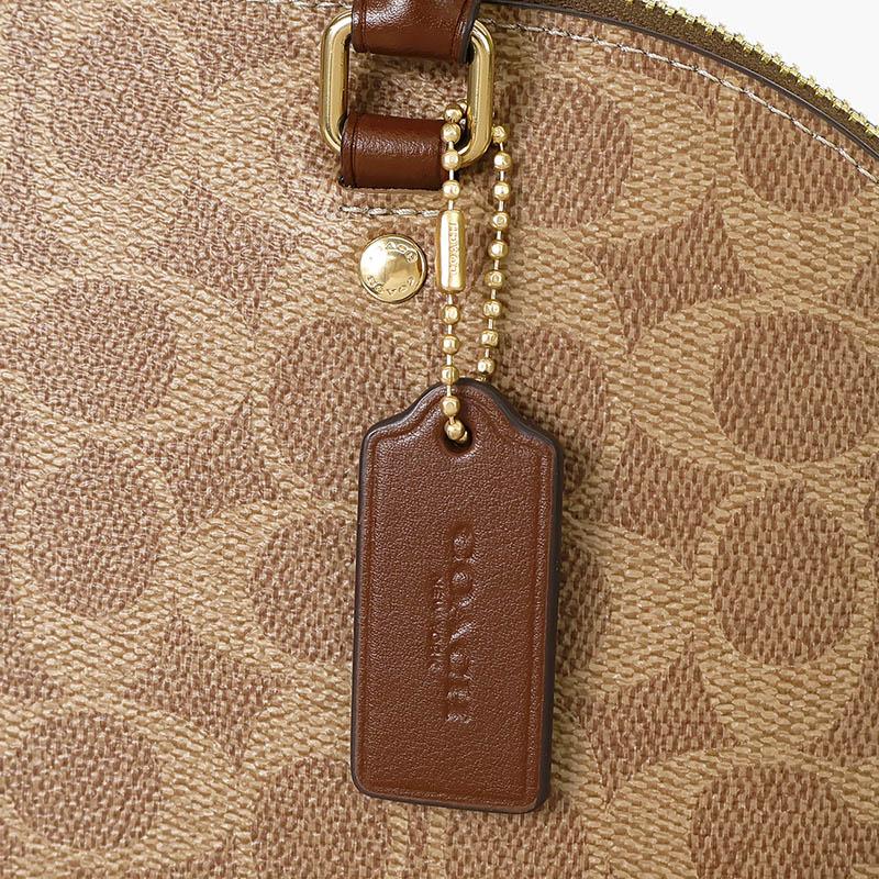 COACH（コーチ） ショルダーバッグ シグネチャー ミニボストン