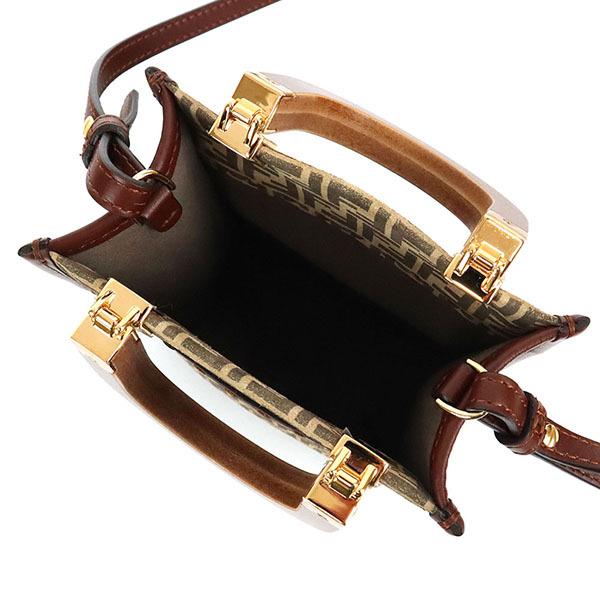 FENDI（フェンディ） ショルダーバッグ FENDI FFファブリック ズッカ柄