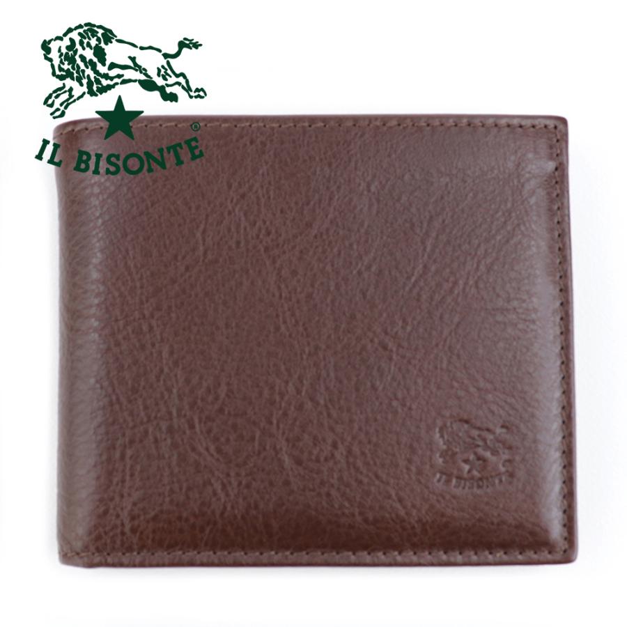 IL BISONTE（イルビゾンテ） 財布 二つ折り レザー 本革 小銭入れ