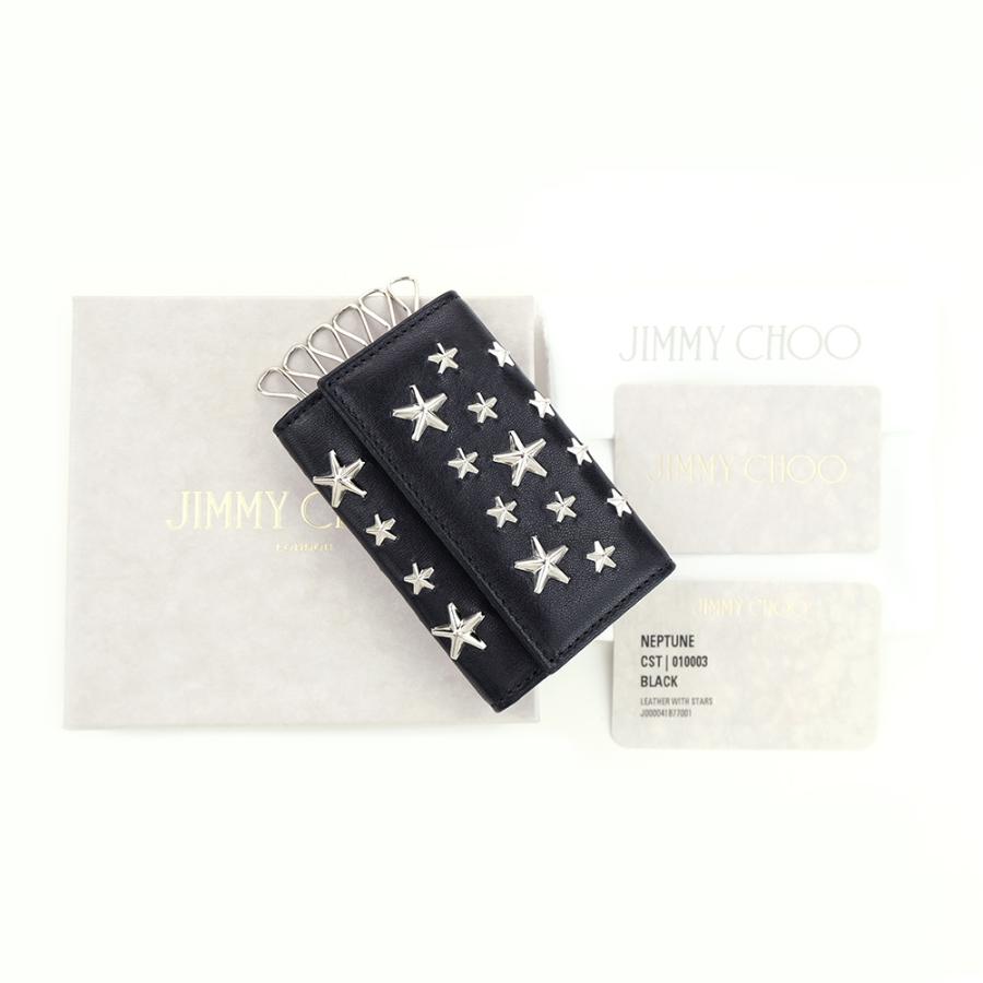 JIMMY CHOO（ジミーチュウ） キーケース 6連 6本 キーリング