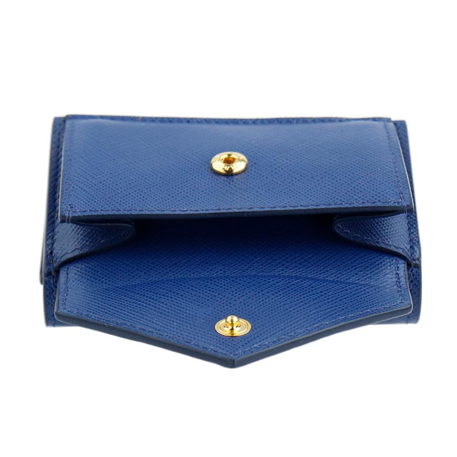 PRADA（プラダ） 財布 三つ折り PRADA 1MH021 QWA F0016 BLUETTE