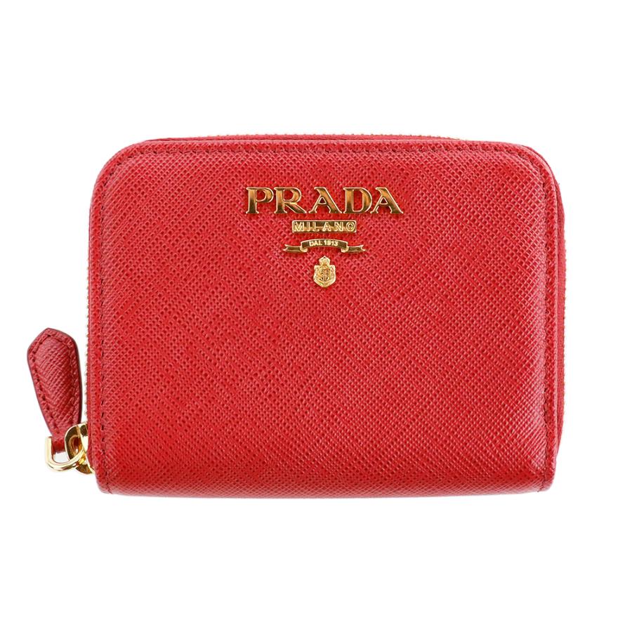 PRADA（プラダ） 財布 二つ折り ラウンドファスナー PRADA SAFFIANO