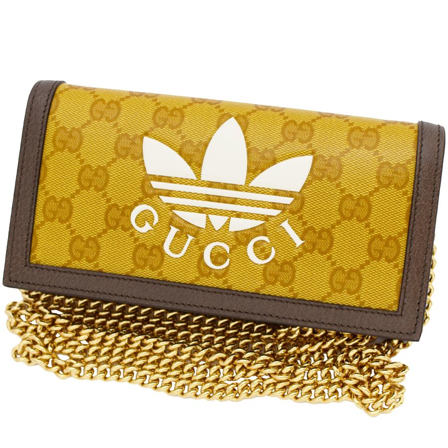 GUCCI（グッチ） 財布 二つ折り長財布 チェーンウォレット レディース