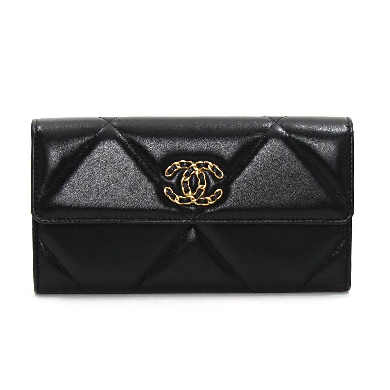 CHANEL（シャネル） 長財布 フラップウォレット 19 ディズヌフ 2022年