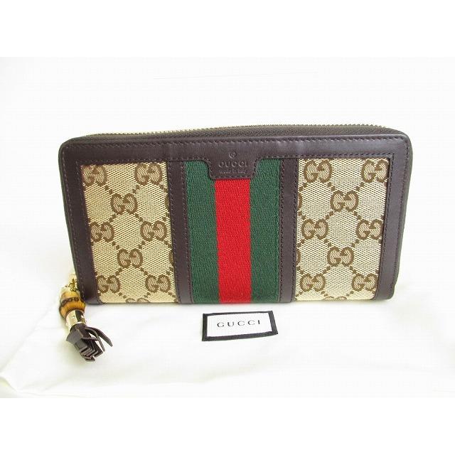 GGキャンバス グッチ GUCCI GG キャンバス シェリーライン バンブー