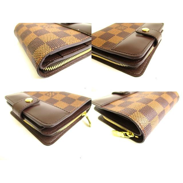 LOUIS VUITTON（ルイ・ヴィトン） ダミエ コンパクトジップ 2つ折り