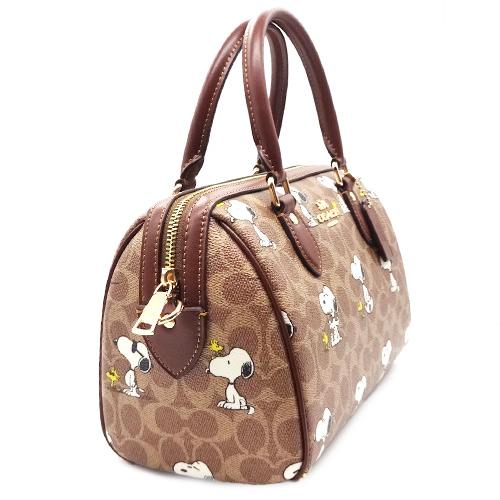 COACH（コーチ） バック 新作 新品 スヌーピー PEANUTS ミニボストン