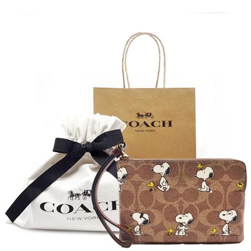 COACH（コーチ） ポーチ スヌーピー PEANUTS 2025 新作 新品