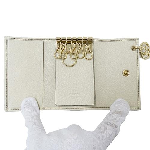 GUCCI（グッチ） キーケース レディース ブランド シマ レザー