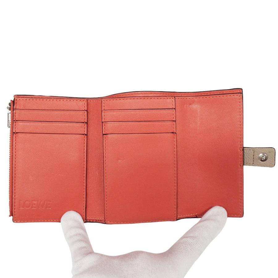 LOEWE（ロエベ） 財布 レディース ブランド 三つ折り財布 レザー