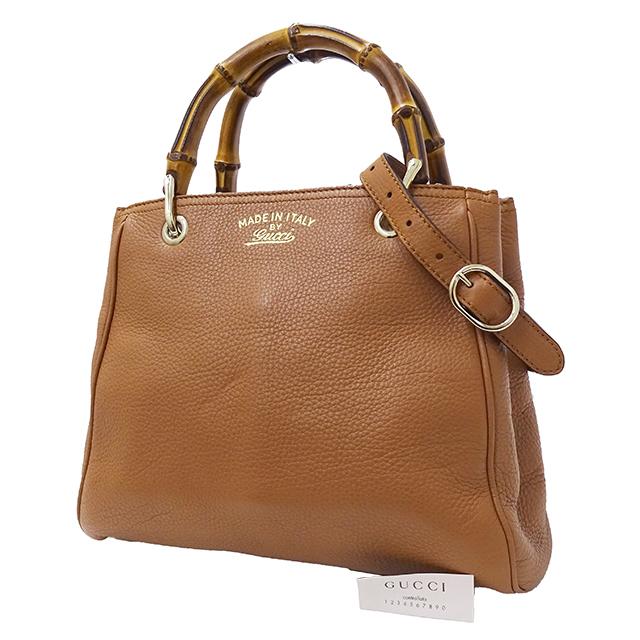 GUCCI（グッチ） バッグ レディース ブランド バンブー ハンドバッグ