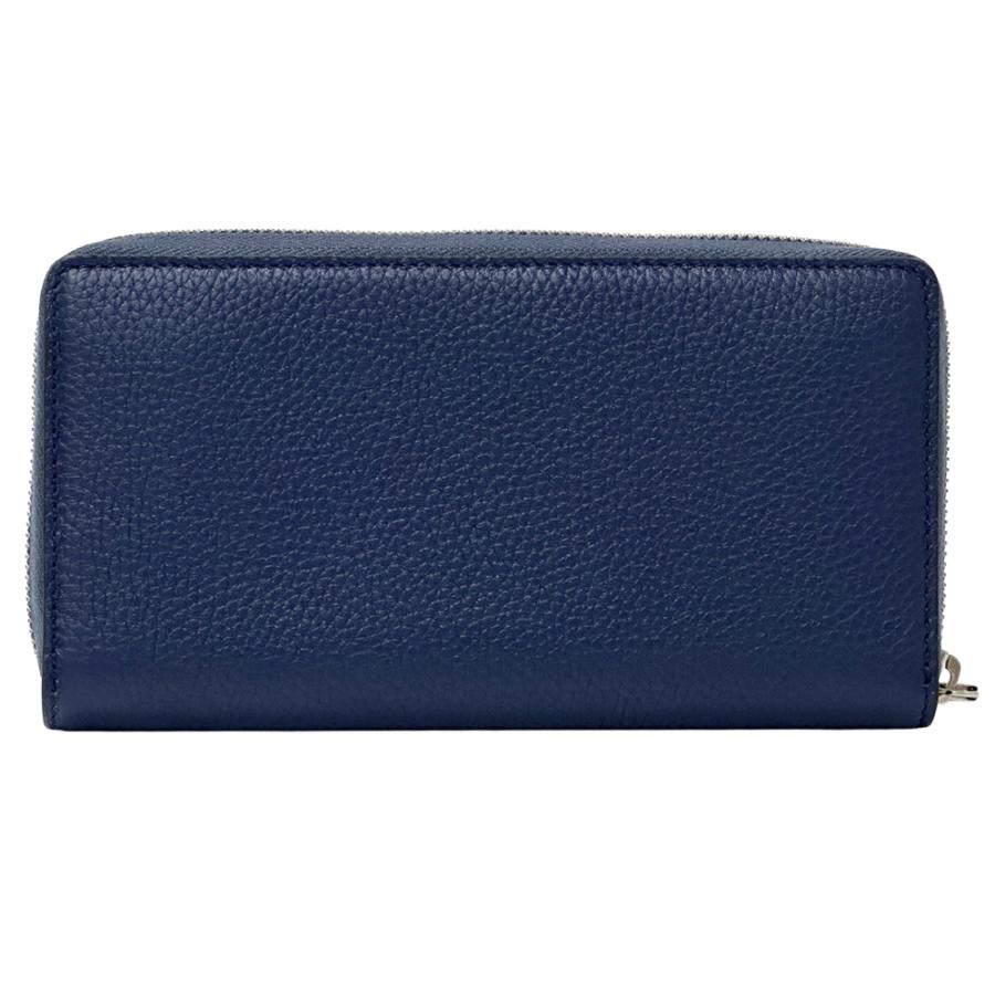 GUCCI（グッチ） 財布 メンズ ブランド 長財布 レザー ブルー 77115