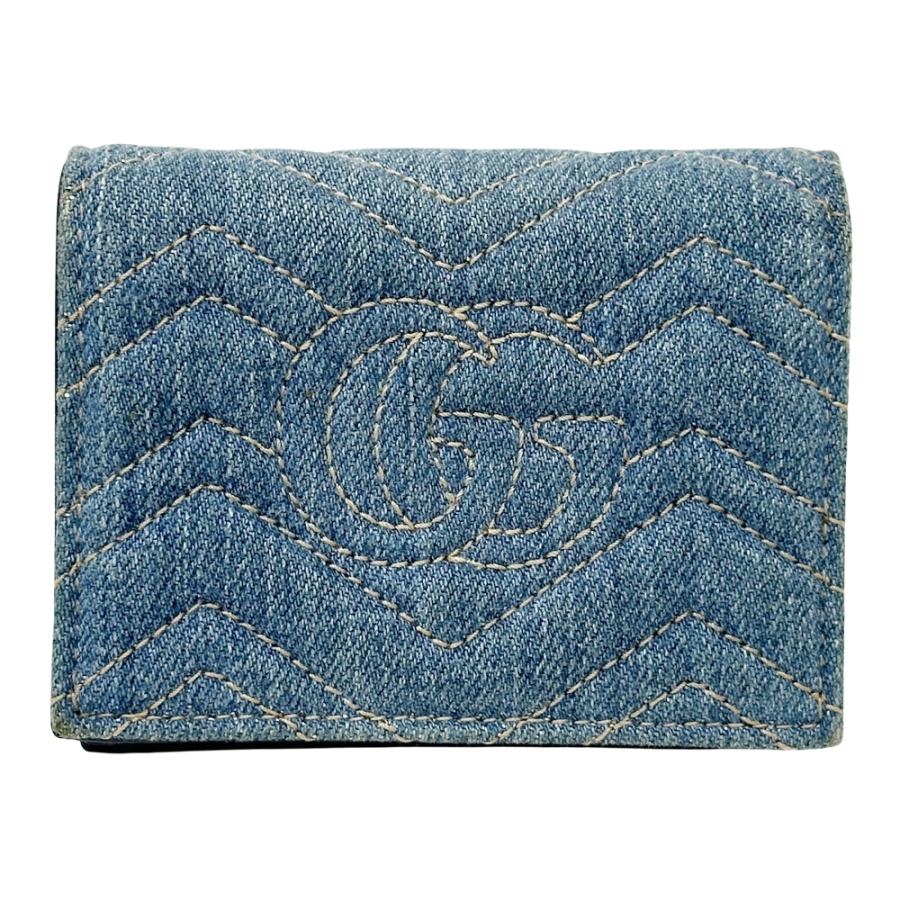 GUCCI（グッチ） 財布 レディース ブランド GGマーモント 二つ折り財布