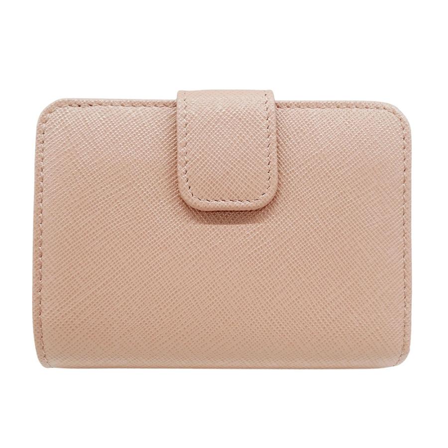 PRADA（プラダ） 財布 レディース ブランド 二つ折り財布 サフィアーノ