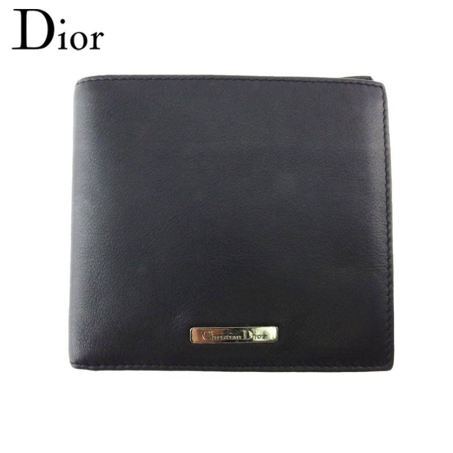 特別割引☆30%OFF】ディオール 二つ折り 財布 ミニ財布 メンズ ロゴ