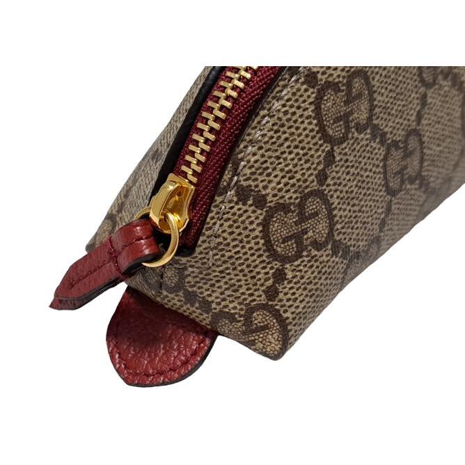 GUCCI（グッチ） 新品同様 ペンケース GGスプリーム 6621129 猫