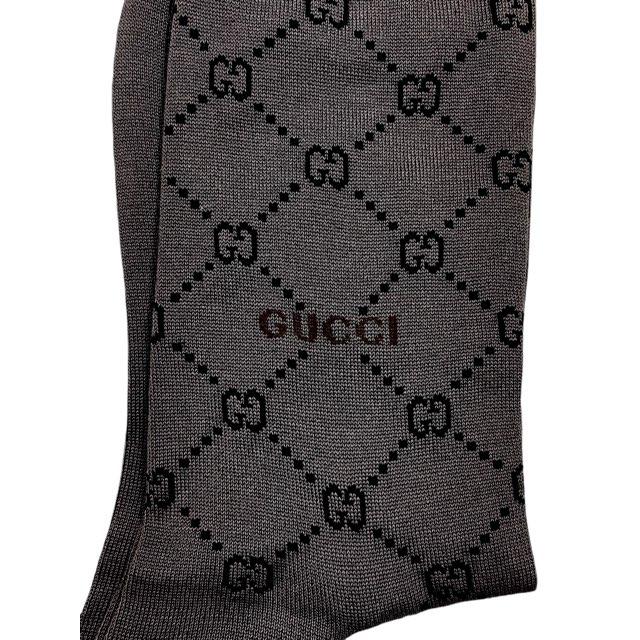 GUCCI（グッチ） 未使用 ソックス GG フリーサイズ GG柄 グレー 靴下