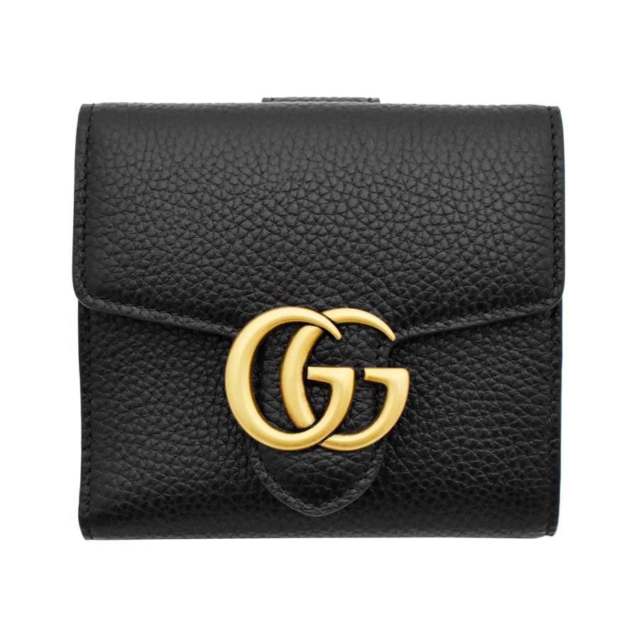 GUCCI（グッチ） 財布 GUCCI Wホック二つ折り財布 レディース GG