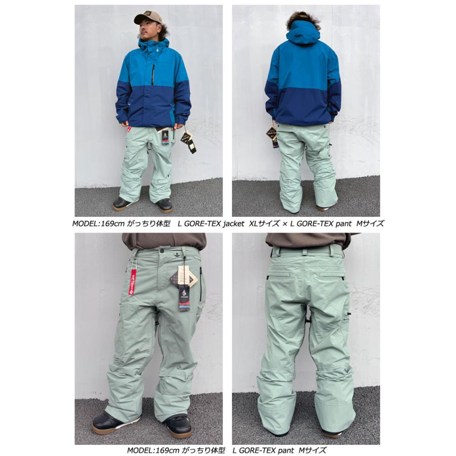 VOLCOM（ボルコム） 24-25 VOLCOM/ボルコム L GORE-TEX pant 着用説明