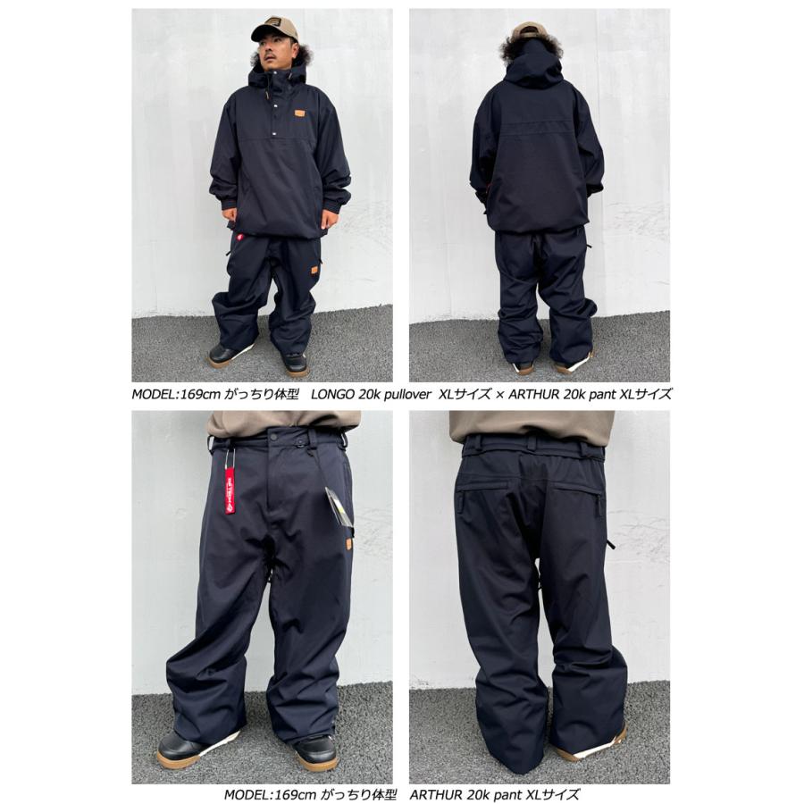 VOLCOM（ボルコム） 24-25 VOLCOM/ボルコム ARTHUR 20K pant 着用説明