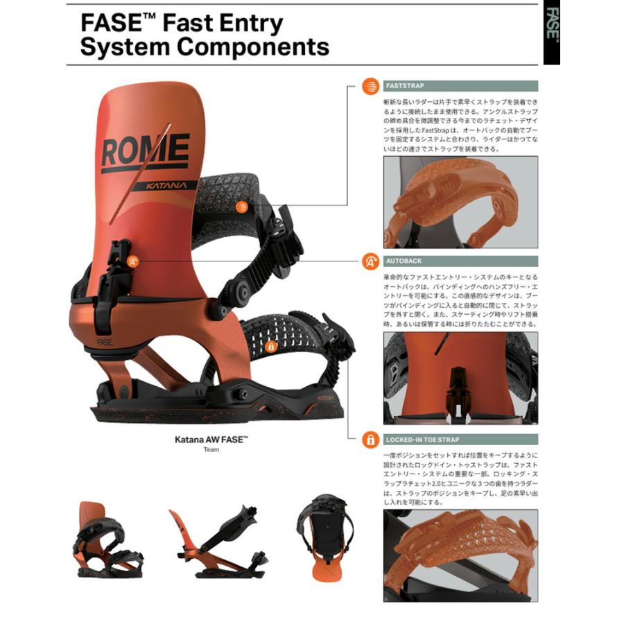 25-26 ROME/ローム KATANE AW FASE STALE カタナフェイズ メンズ