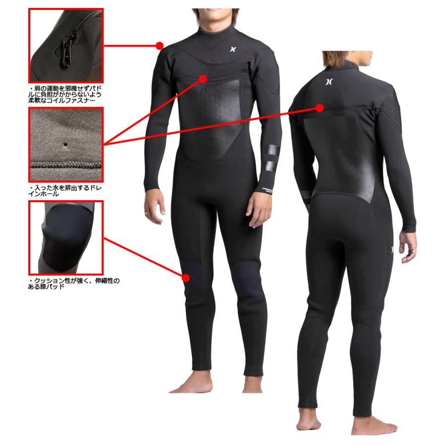 25-26 HURLEY ADVANTAGE 5/4/3.5MM FULL SUIT JCV2506 / ハーレー