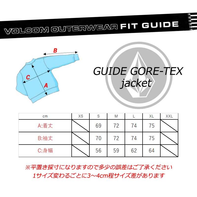 VOLCOM（ボルコム） 24-25 VOLCOM/ボルコム GUIDE GORE-TEX jacket