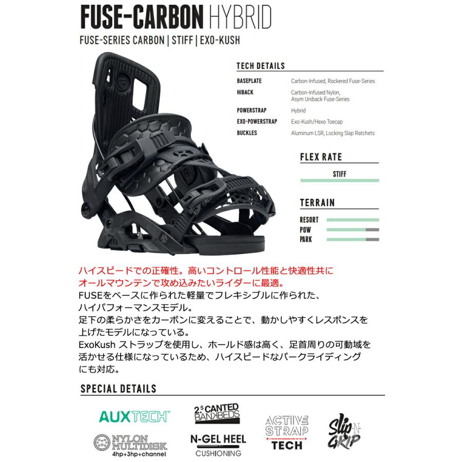 FLOW（フロー） 23-24 FLOW / フロー FUSE-CARBON HYBRID フューズ