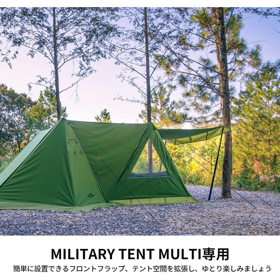 Soomloom ミリタリーテントドアパネル Military tent Multi専用