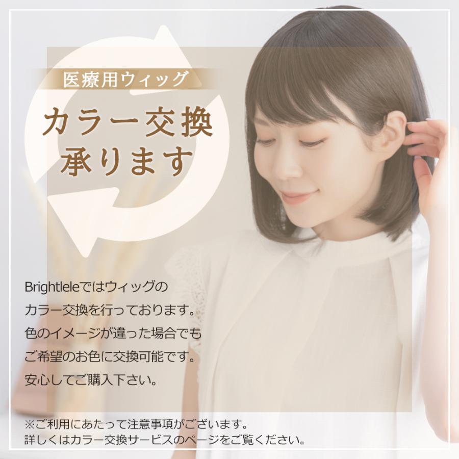 Brightlele（ブライトララ） ヘアピース 人毛100% 人毛 100 ウィッグ