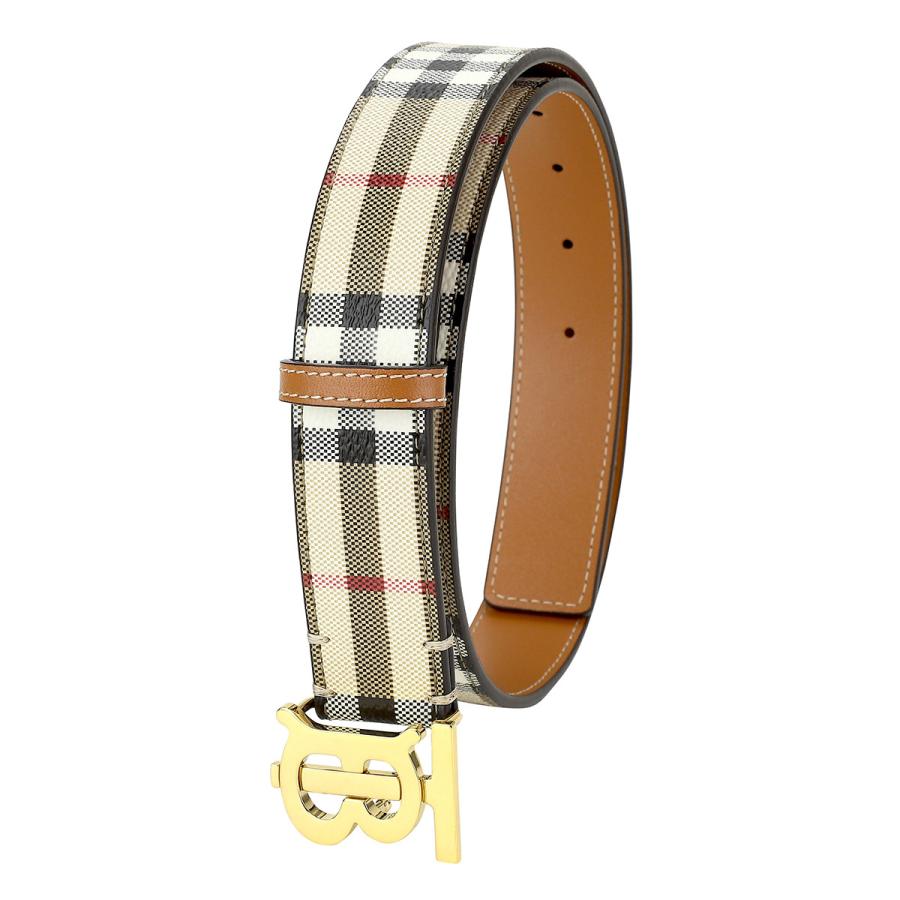 BURBERRY（バーバリー） 並行輸入 ベルト チェック＆レザー 8070410