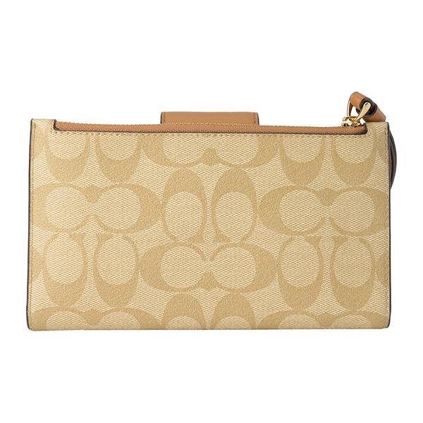 COACH（コーチ） 並行輸入 長財布 シグネチャー カラーブロック C2874