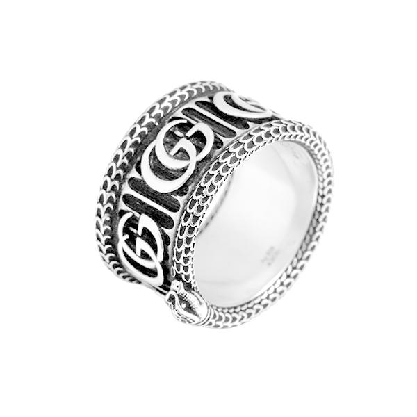 GUCCI（グッチ） 並行輸入 リング ダブルG 577201 J8400 0811ユニ