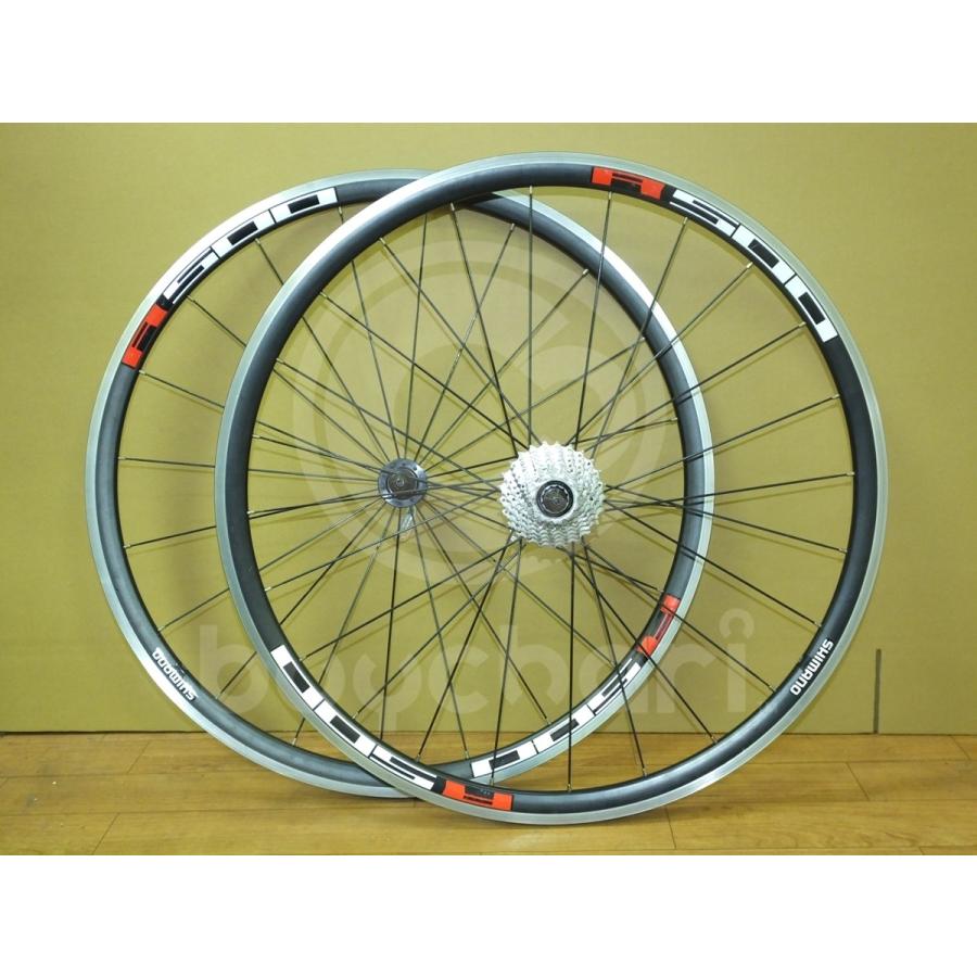 シマノ R500 700C 完組ホイール 前後セット 10S シマノ（SHIMANO） WH