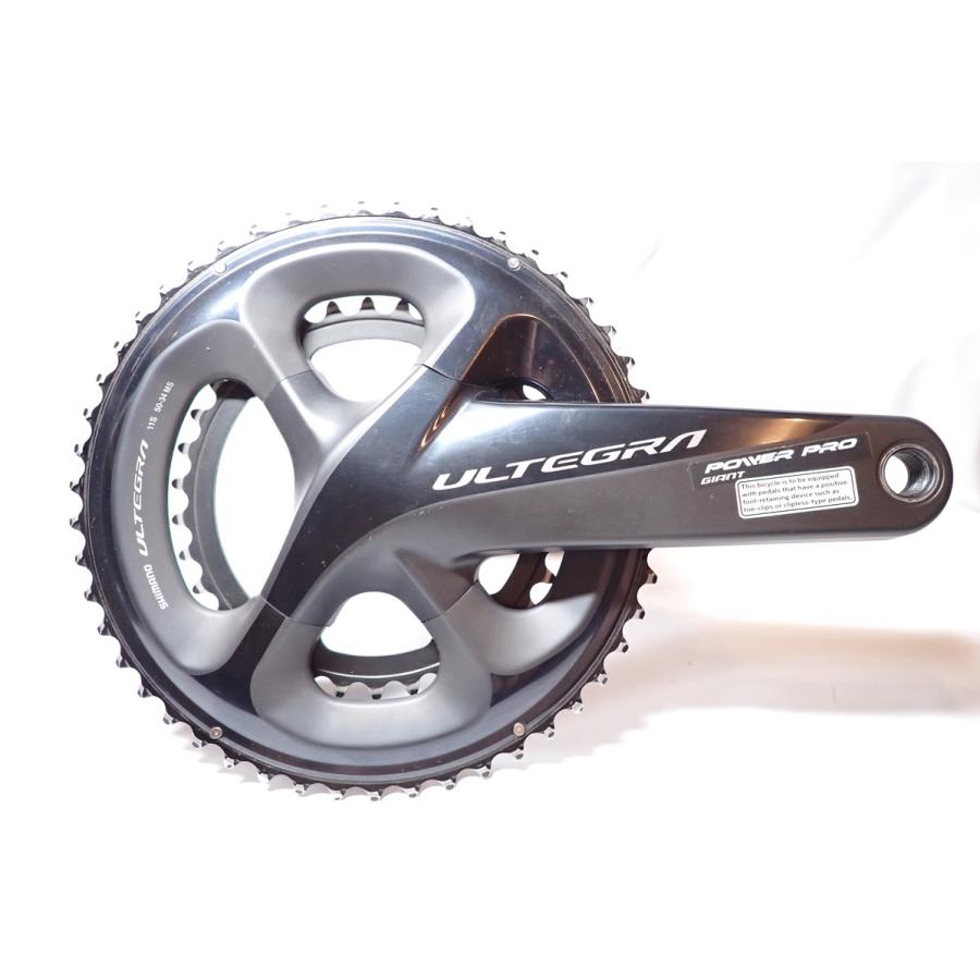 FC-R8000 両脚パワーメーター付きクランク GIANT POWER PRO