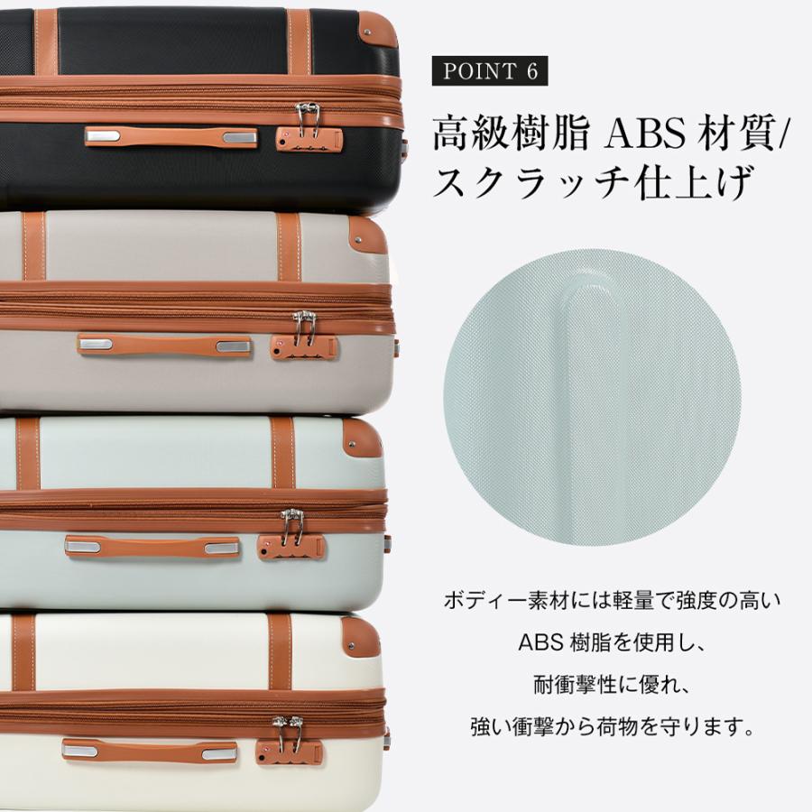 全品P5倍☆今夜20時〜4H限定！】スーツケース Lサイズ 軽量 キャリー