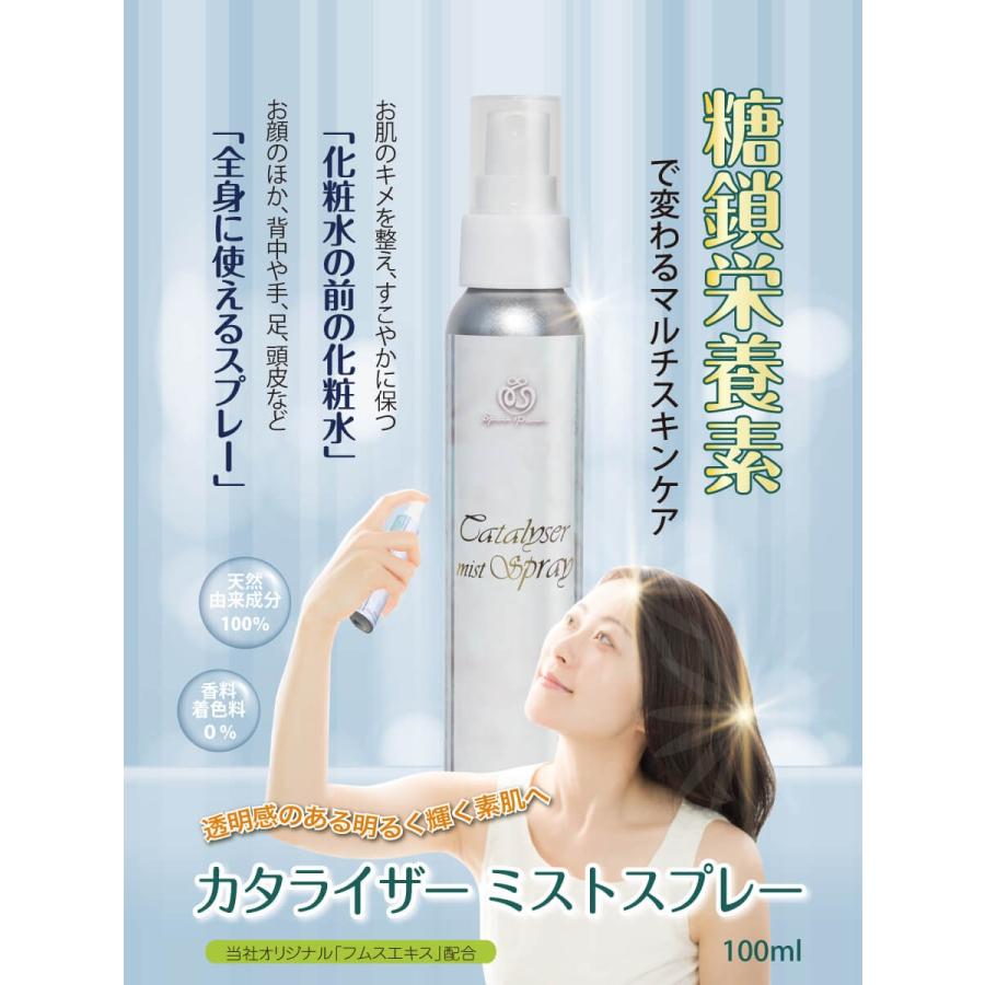 カタライザーミストスプレー 100ml 3本セット（ミスト化粧水) 化粧水