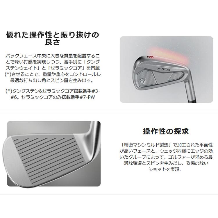 TaylorMade（テーラーメイド） P7CB アイアンセット(5本 #6-Pw) N.S.