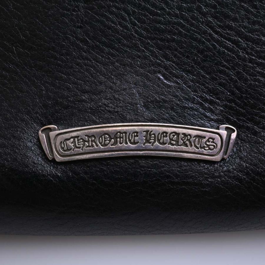 CHROME HEARTS（クロムハーツ） レザー 3クロスパッチ ショルダー