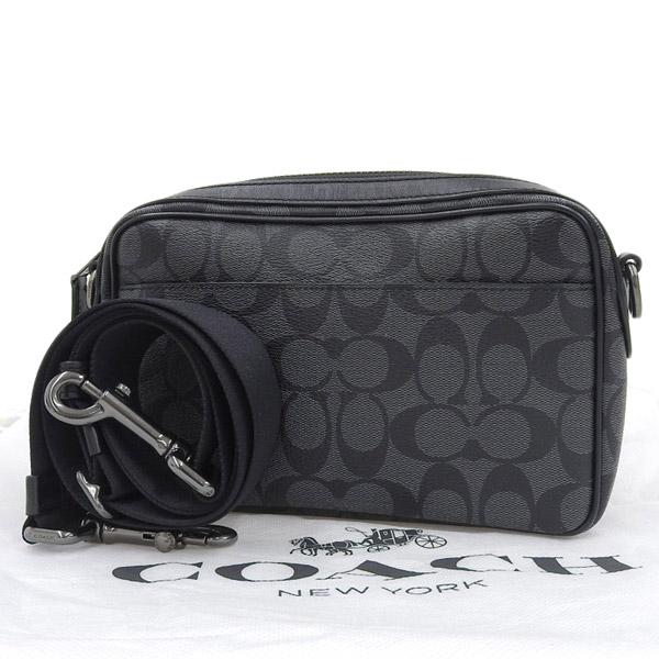 COACH（コーチ） レザー シグネチャー ショルダーバッグ F50715