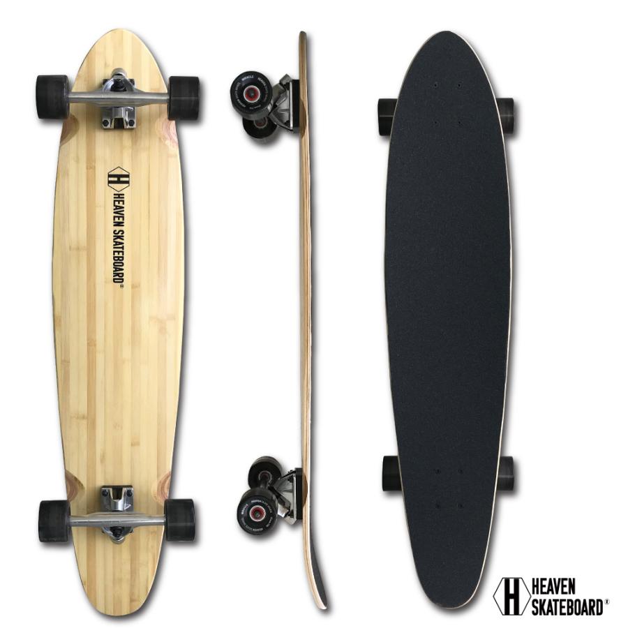 ロングスケートボード 40インチ HEAVEN BAMBOO 40 ロンスケ ナチュラル