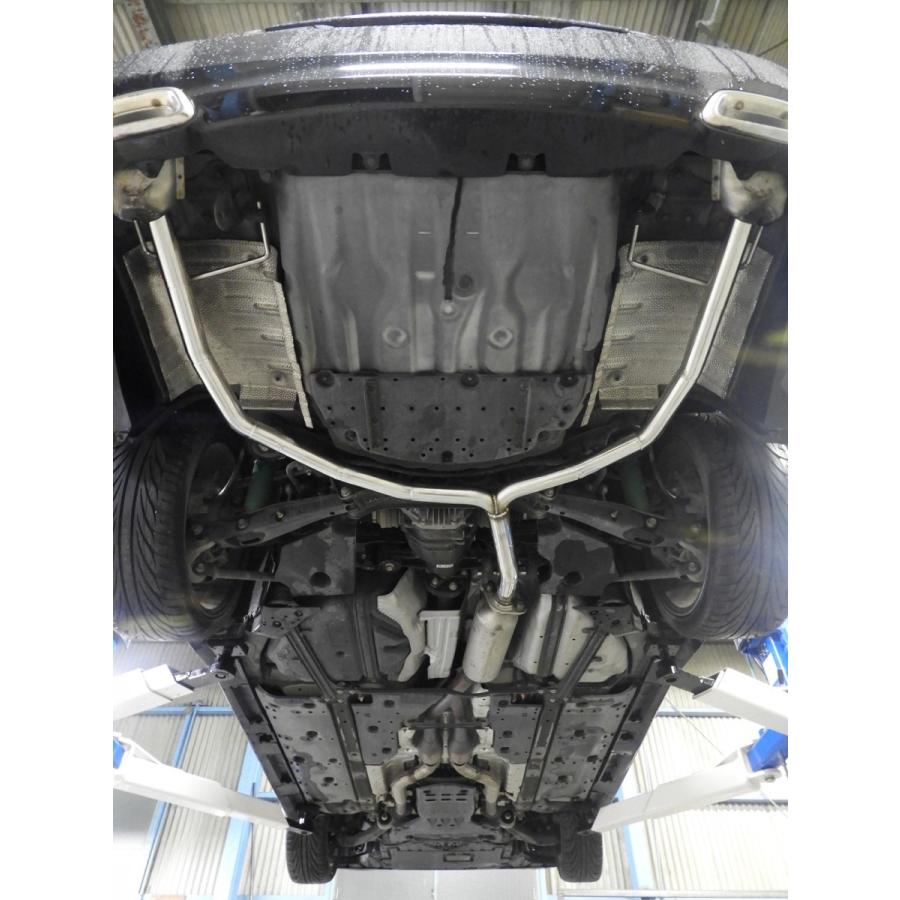 GRS200系クラウン リアマフラー 純正バンパー対応 オールステン